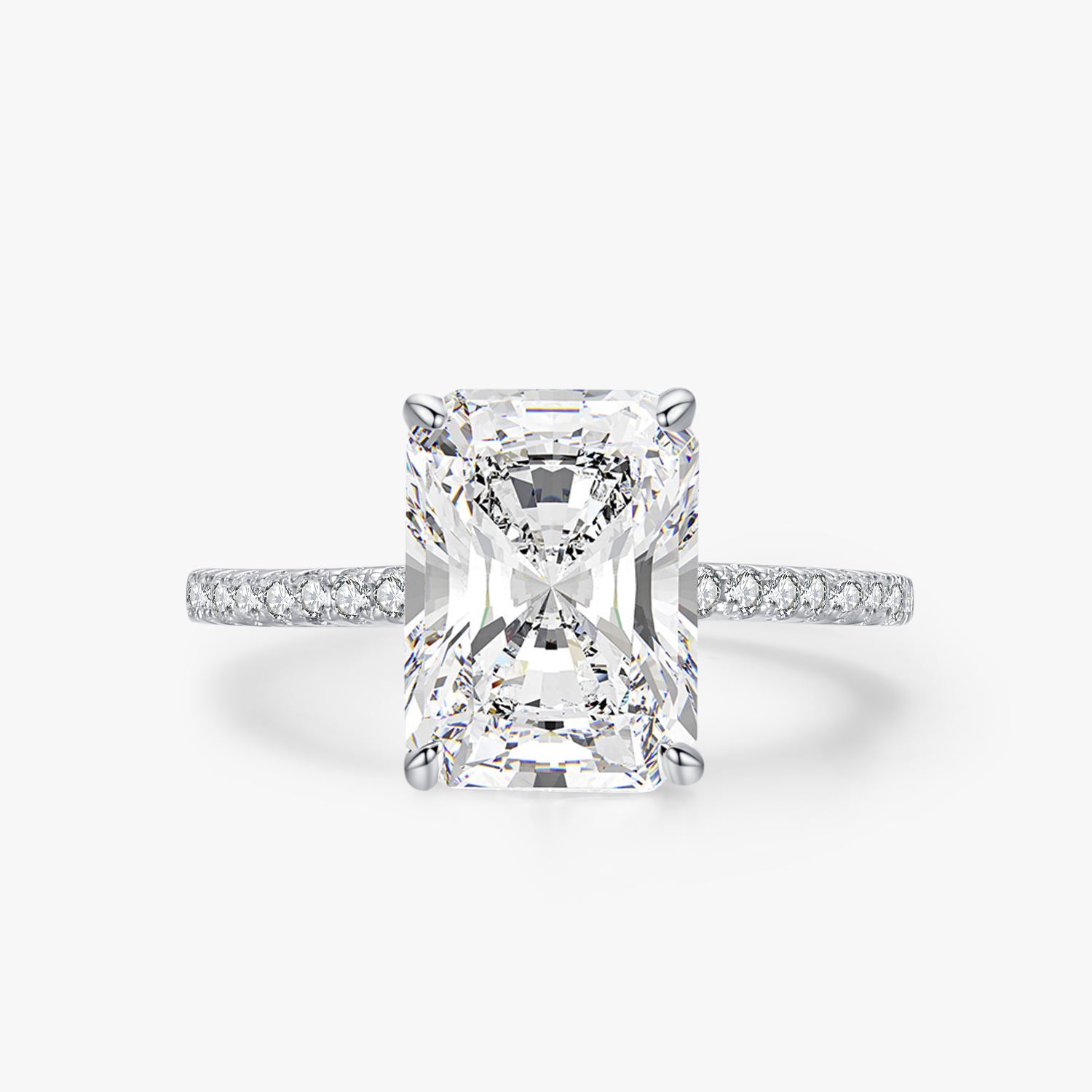 Delicate Zircon Eternity Band